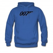 Men's 007 Logo James Bond Hoodie