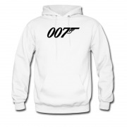 Men's 007 Logo James Bond Hoodie