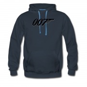 Men's 007 Logo James Bond Hoodie