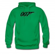 Men's 007 Logo James Bond Hoodie