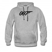 Men's 007 Logo James Bond Hoodie