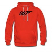 Men's 007 Logo James Bond Hoodie
