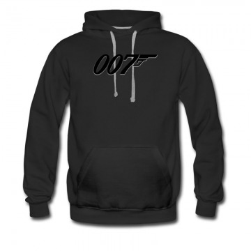 Men's 007 Logo James Bond Hoodie