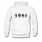 Men's 4 hero justice league Hoodie