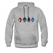 Men's 4 hero justice league Hoodie