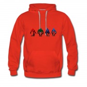 Men's 4 hero justice league Hoodie