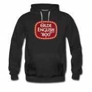 Men's 40 Olde English 800 Bottle Label Beer Hoodie