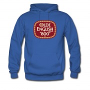 Men's 40 Olde English 800 Bottle Label Beer Hoodie