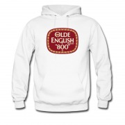 Men's 40 Olde English 800 Bottle Label Beer Hoodie