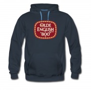 Men's 40 Olde English 800 Bottle Label Beer Hoodie