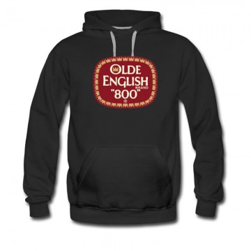 Men's 40 Olde English 800 Bottle Label Beer Hoodie