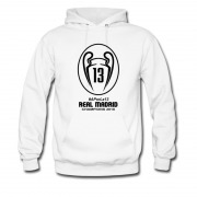 Men's A Por La 13 Real Madrid Champions 2018 Hoodie