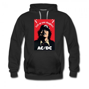 Men's Acdc Lock Up Your Daughters Hoodie
