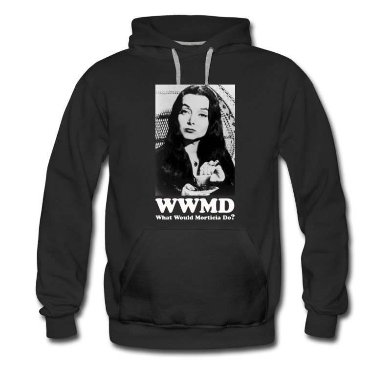 Men's Addam Family What Would Morticia Do Hoodie
