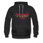 Men's Addams Family Cartoons Frame Hoodie