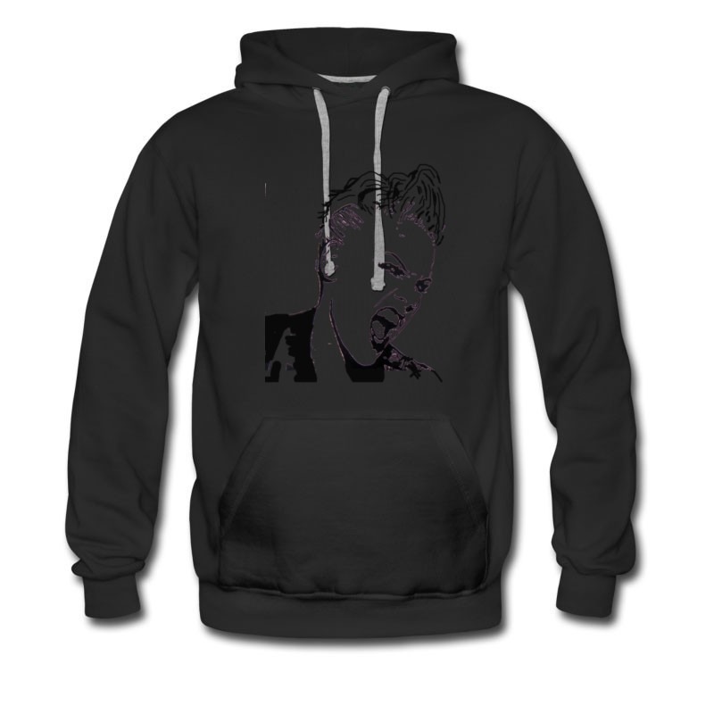 Men's Alecia Beth Moore Pink Hoodie