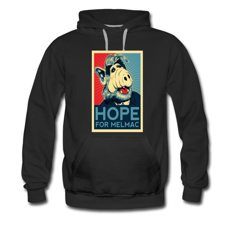 Men's Alf Tv Series Retro Tv Show Hope Poster Hoodie