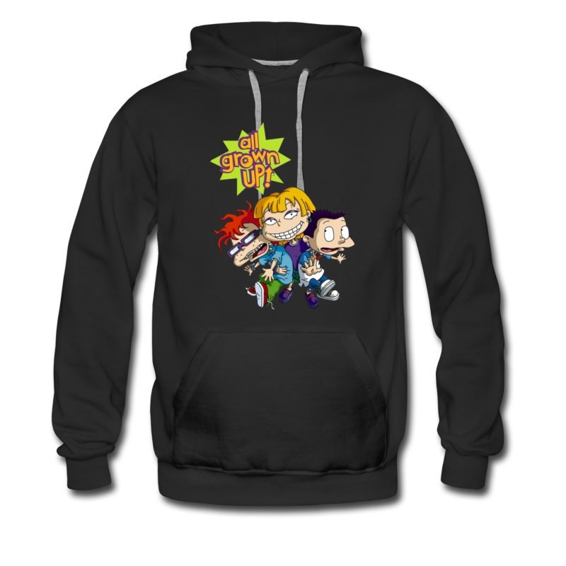 Men's All Grown Up Rugrats Cartoons Hoodie