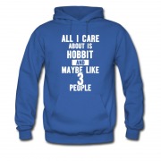 Men's All I Care About Is Hobbit Hoodie