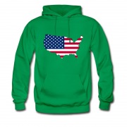 Men's AMERICA MAP Hoodie