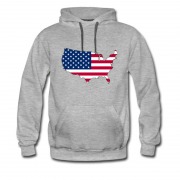 Men's AMERICA MAP Hoodie