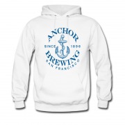 Men's Anchor Brewing San Francisco Beer Logo Hoodie