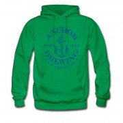 Men's Anchor Brewing San Francisco Beer Logo Hoodie