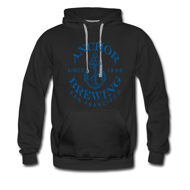 Men's Anchor Brewing San Francisco Beer Logo Hoodie