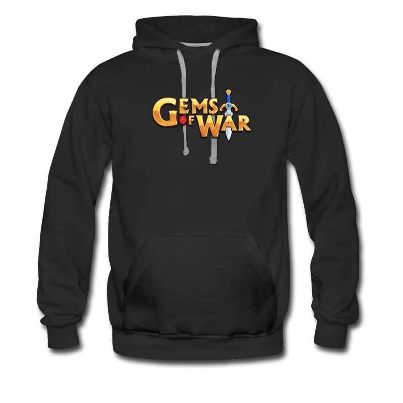 Men's Android Games Gems Of War Apparel Hoodie