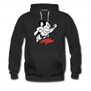 Men's Angry Mighty Mouse Style Apparel Hoodie