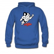 Men's Angry Mighty Mouse Style Apparel Hoodie