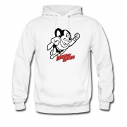 Men's Angry Mighty Mouse Style Apparel Hoodie