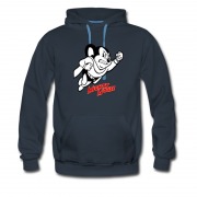 Men's Angry Mighty Mouse Style Apparel Hoodie