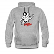 Men's Angry Mighty Mouse Style Apparel Hoodie