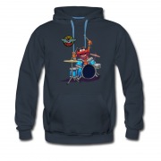 Men's Animal Drum Electric Mayhem Hoodie