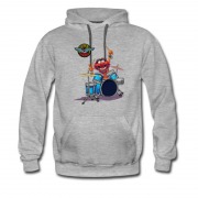 Men's Animal Drum Electric Mayhem Hoodie