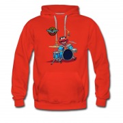 Men's Animal Drum Electric Mayhem Hoodie