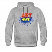 Men's Art attack Hoodie