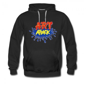 Men's Art attack Hoodie