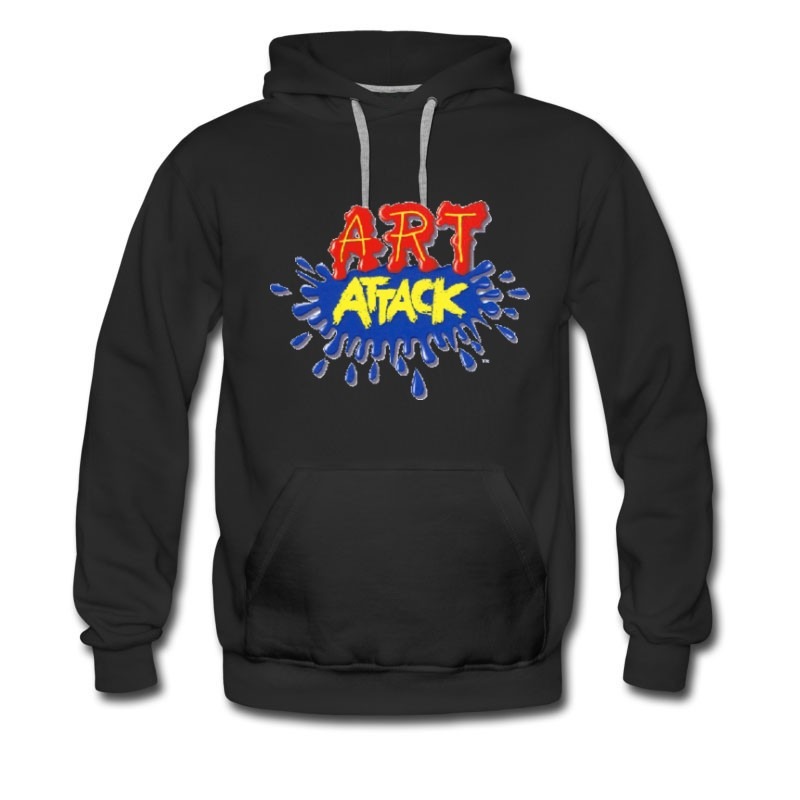 Men's Art attack Hoodie