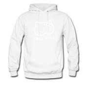Men's Awesoem Great Design Hello Titty Hoodie