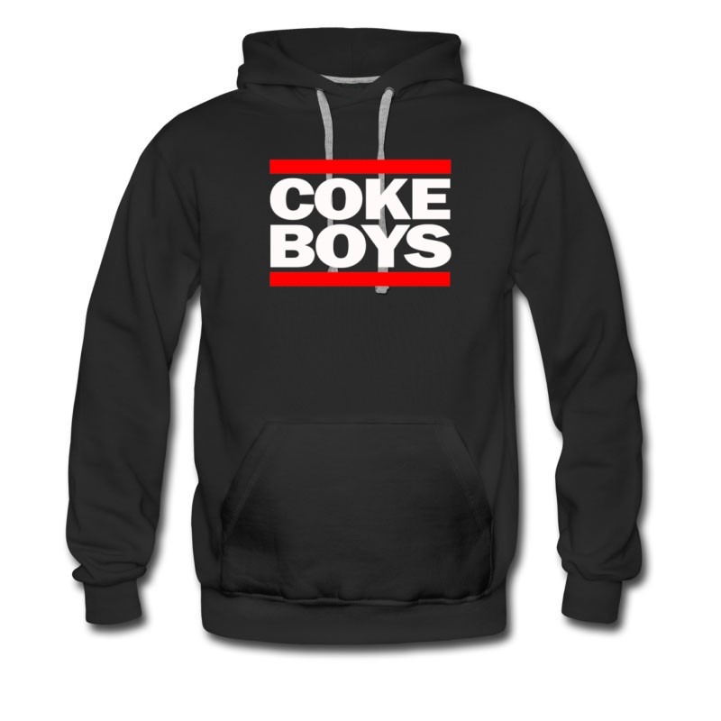 Men's Awesome Coke Boys Hot Team Hoodie