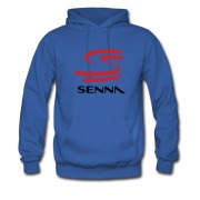 Men's Ayran Senna Champiopn Ship Raccing Logo Hoodie