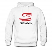 Men's Ayran Senna Champiopn Ship Raccing Logo Hoodie