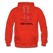 Men's Ayran Senna Champiopn Ship Raccing Logo Hoodie
