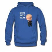 Men's Baby Boss Custome Text Style Hoodie
