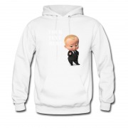 Men's Baby Boss Custome Text Style Hoodie