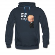 Men's Baby Boss Custome Text Style Hoodie