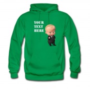 Men's Baby Boss Custome Text Style Hoodie