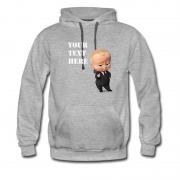Men's Baby Boss Custome Text Style Hoodie
